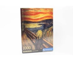 Clementoni Dėlionė 1000 vnt. - Edvard Munch: Klyksmas
