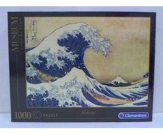 Clementoni Dėlionė 1000 vnt. - Kacušika Hokusajis: Didžioji Kanagavos banga (The Great Wave off Kanagawa)