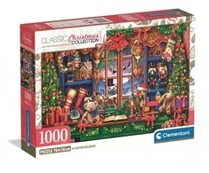 Dėlionė Clementoni CLE puzzle 1000 X-MasColl.YE OldChristmasSh..37128