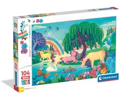 Dėlionė Clementoni CLE puzzle 104 Maxi Noli Jednorożce 25794
