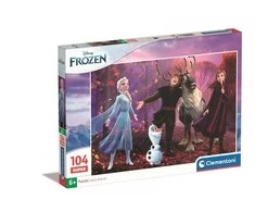Clementoni Dėlionė 104 vnt. - Frozen