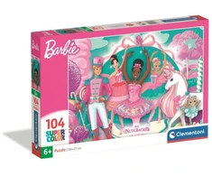 Dėlionė Clementoni CLE puzzle 104 SuperKolor Barbie Nutcracker 27578