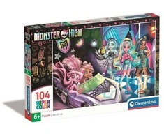 Clementoni Dėlionė 104 vnt. - Monster High