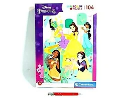 Clementoni Dėlionė 104 vnt. - Disney princesės