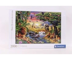 Clementoni Dėlionė 2000 vnt. - Afrikos gyventojai