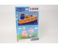 Clementoni Dėlionė 2x20 vnt. - Peppa Pig