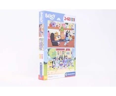 Clementoni Dėlionė 2x60 vnt. - Bluey