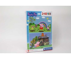 Clementoni Dėlionė 2x60 vnt. - Frame Me Up – Peppa pig