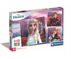 Clementoni Dėlionė 3x48 vnt. - Frozen