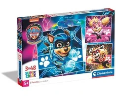 Clementoni Dėlionė 3x48 vnt. - Šunyčiai patruliai (PAW Patrol)