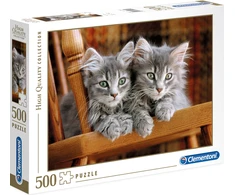 Clementoni Dėlionė 500 vnt. - Kačiukai