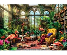 Clementoni Dėlionė 1000 vnt. - Biblioteka