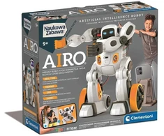 Clementoni Interaktyvus robotas AIRO su dirbtiniu intelektu | žaislas lenkų k.