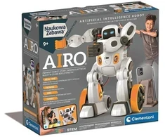Clementoni Interaktyvus robotas AIRO su dirbtiniu intelektu | žaislas lenkų k.