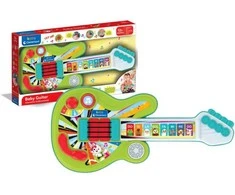 Clementoni Zabawki Clementoni 17639 Baby Interaktywna Gitara