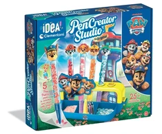 Kūrybinis rinkinys Clementoni Paw Patrol rašiklio kūrimo studija, 5 rašikliai ir lipdukai