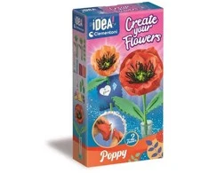 Clementoni Zabawki CLE IDEA mini fabryka kwiatów Mak 18345