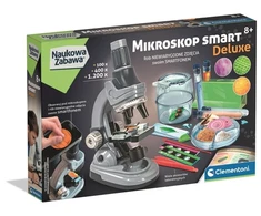 Clementoni Žaislai CLE Naukowa zabawa Mikroskop Smart Deluxe 50441
