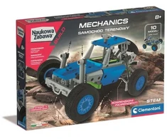 Mechanikos laboratorijos konstrukcijų rinkinys – visureigis – Clementoni 50918
