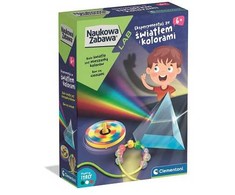 Clementoni Zabawki CLE Naukowa zabawa wiatło i kolory 50408