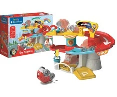 Clementoni Toys CLE BABY Ugniagesių komanda ir triukų automobiliai 17578