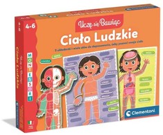 Clementoni Žaislai CLE Uczę się bawišc! Ciało ludzkie 50432