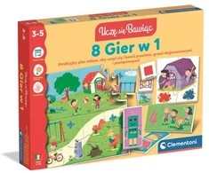 Clementoni Zabawki CLE Uczę się bawišc! Edukacyjny komplektas 8w1 50414