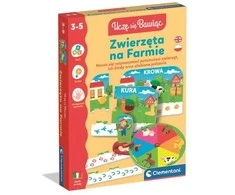 Clementoni Žaislai CLE Uczę się bawišc! Zwierzęta na farmie 50433