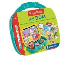 Clementoni Zabawki CLE Uczę się bawišć!Edukacyjna waliz.Mój dom 50418