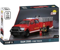 COBI-24612 RAM 3500 FIRE TRUCK 358 CLASS blokeliai.