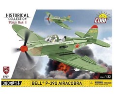 Lėktuvas modelis - COBI - BELL P-39Q AIRACOBRA - Plastikas - Nuo 8 metų - Mišrus