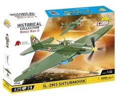 COBI 5744 BLOKAI LĖKTUVAS IL-2M3 SHTURMOVIK 625 VNT.
