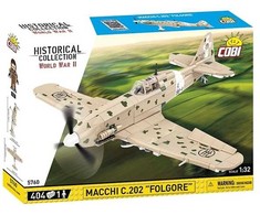 Maketas - COBI - Macchi C.202 'Folgore' - 576 dalys - Plastikas - Renkama pačiam