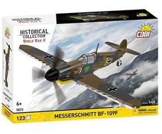 COBI 5873 BLOKAI Messerschmitt Bf-109F lėktuvas vokiečių naikintuvas
