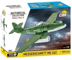 COBI 5881 istorinė kolekcija Antrojo pasaulinio karo Messerschmitt Me 262 naikintuvas