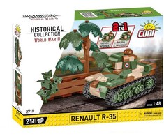 Maketas - COBI - RENAULT R-35 - Plastikas - Vaikams nuo 6 metų - Interjeras