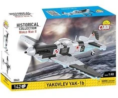 Surenkamas modelis Yakovlev YAK-1B Cobi, 5863, 142 d.