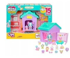 Cobi Rinkinys figurek little live pets - families domek mamy party