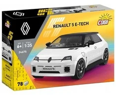COBI Renault 5 E-TECH baltas 78kl 24675