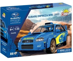 Cobi Kaladėlės Subaru Impreza WRC 2003 mėlyna 1:35