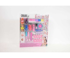 „Create It Canenco CREATE IT!“ makiažo dėžutė neoninė/blizgučiai 84511