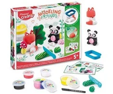 Maped Modeliavimo molis Mieli gyvūnai 4 spalvos MAPED