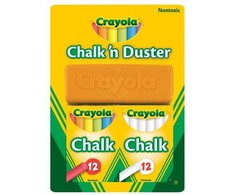 Cx Dystrybucja Maped *****Crayola kreda 2x12szt bia-spalva+gšbka 51-6009