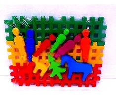 Czako Tupiko Laimingos šeimos statybiniai blokai