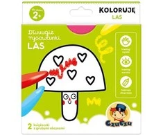 CzuCzu Dłuuugie rysowanki Las Koloruję 2+ 01096