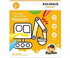 Czuczu Bright Junior Media Mokomoji knygelė Transporto priemonės CZU CZU 501065