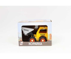 Daffi medinis automobilis su padangomis Ekskavatorius D-137 41370