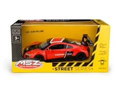 Daffi MSZ 1:24 Audi R8 LMS raudona M-510 75108