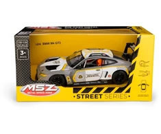 Daffi MSZ 1:24 BMW M4 GT3 sidabrinė ir-pilka M-531 75313