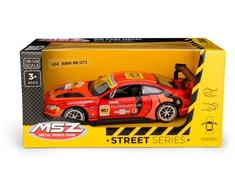 Daffi MSZ 1:24 BMW M6 GT3 raudona M-537 75375